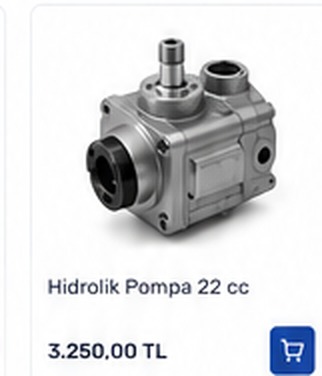 Hidrolik Pompa 22 cc